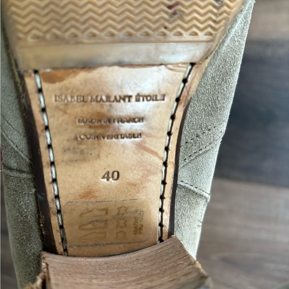 ISABEL MARANT Étoile The Dicker suede ankle boots - Picture 4 of 5
